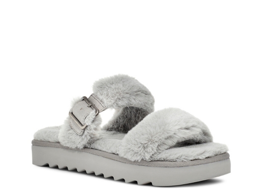 dsw fur slides