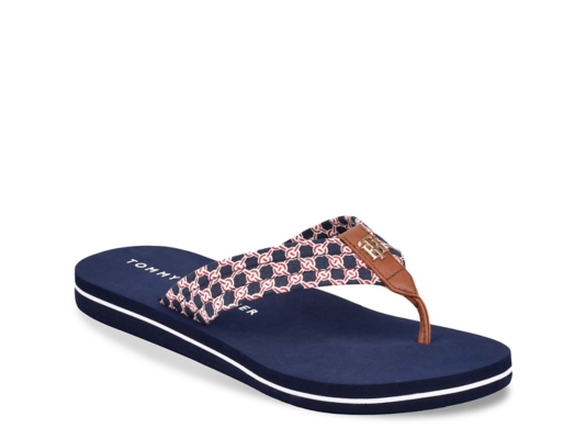 tommy hilfiger flip flop sandals