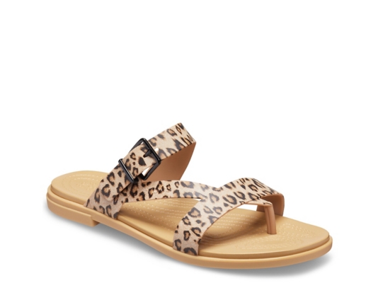 crocs leopard sandals