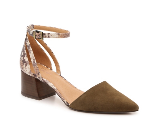 dsw closed toe heels
