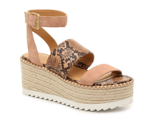 slip on wedges women's shoes