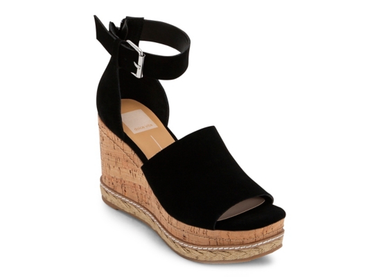 black platform sandals dsw