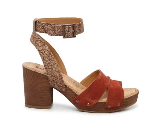 mia susan platform clog sandal