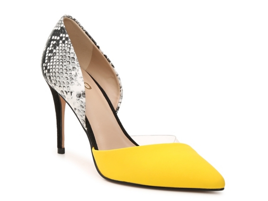 dsw yellow shoes