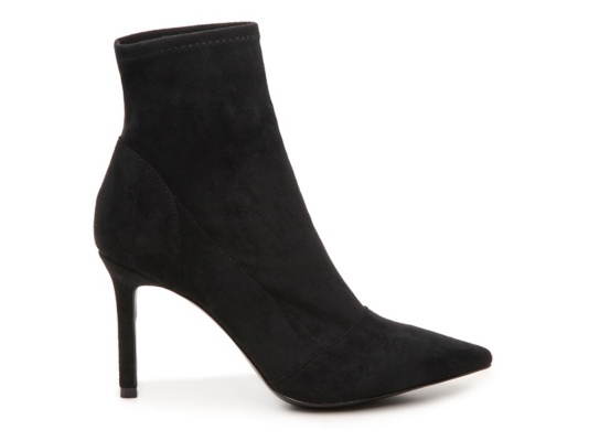 dsw black bootie heels