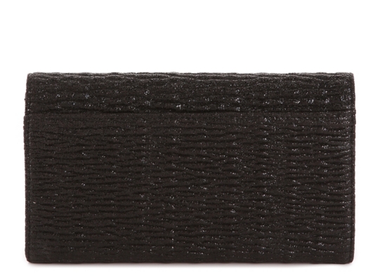 black shimmer clutch