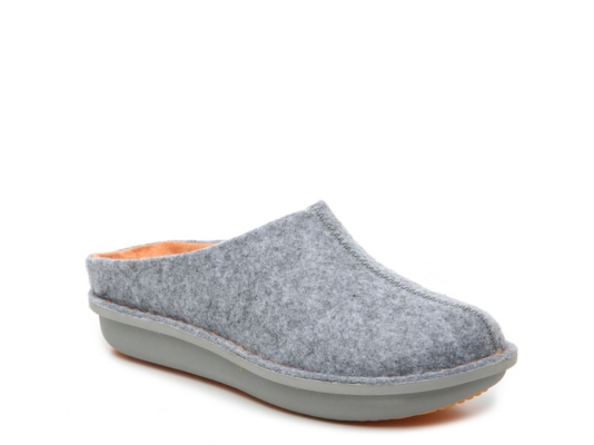 clarks sweater button clog slippers