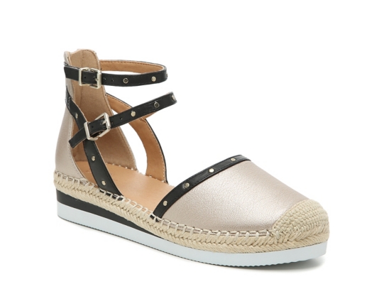 crown vintage platform sandals