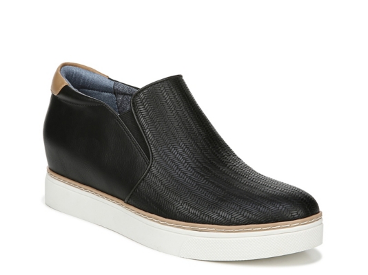 sandra wedge slip on sneaker