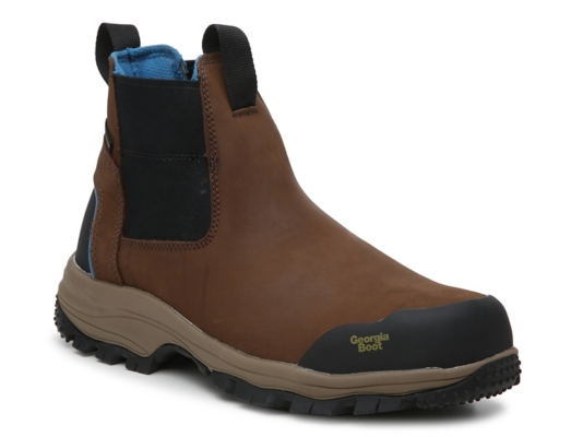 blue collar work boots