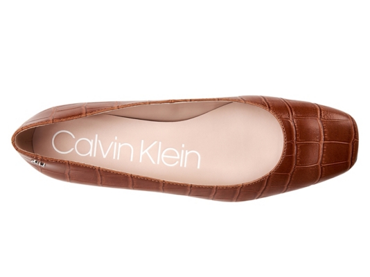 calvin klein flat shoes