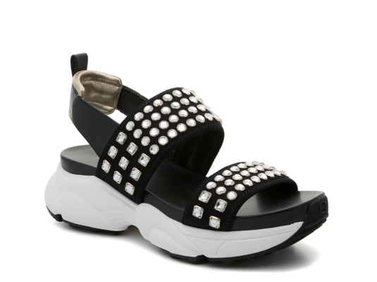 michael kors black flats dsw