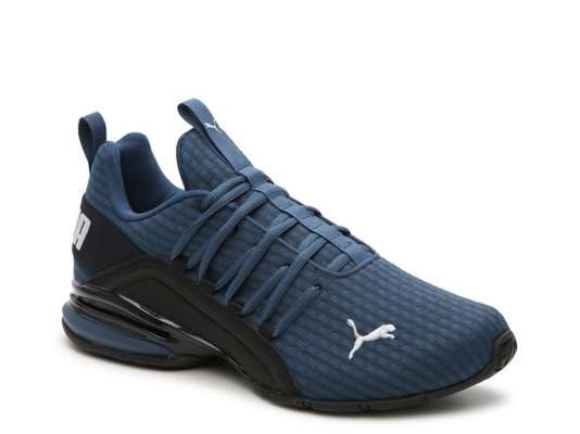 puma slip ons kids grey