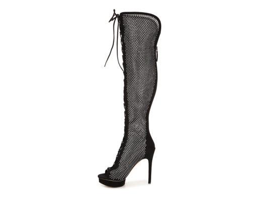 madia over the knee platform boot