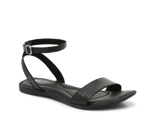 born black sandals