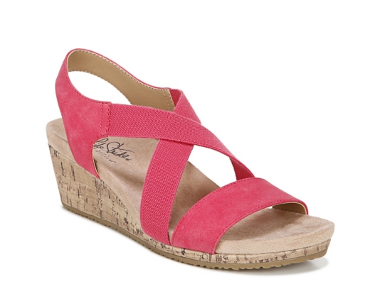 pink wedges dsw