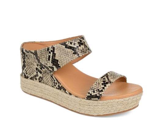 crown vintage serena wedge sandal