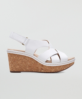 dsw clarks wedges