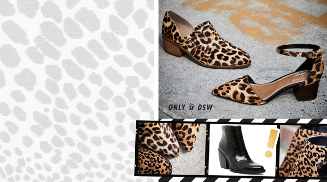 leopard print booties dsw