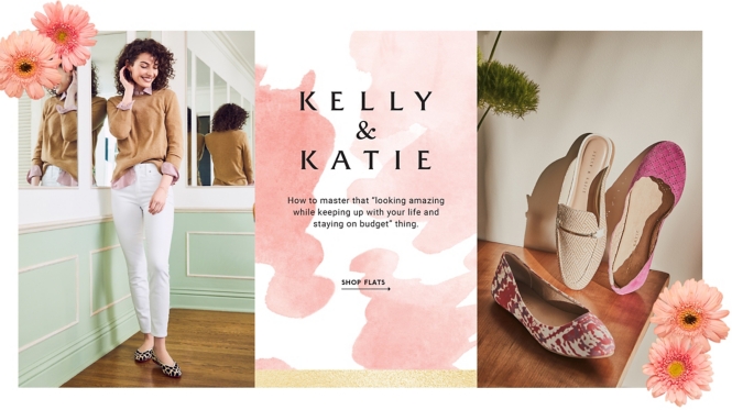 dsw kelly and katie