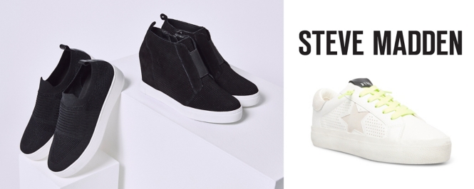 steve madden wedge sneaker dsw