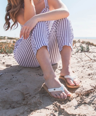 roxy lola flip flops