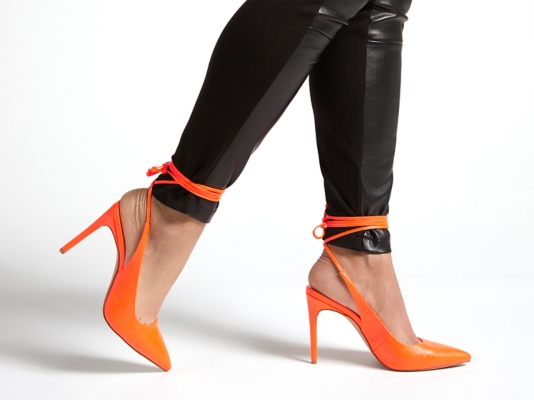 dsw neon heels