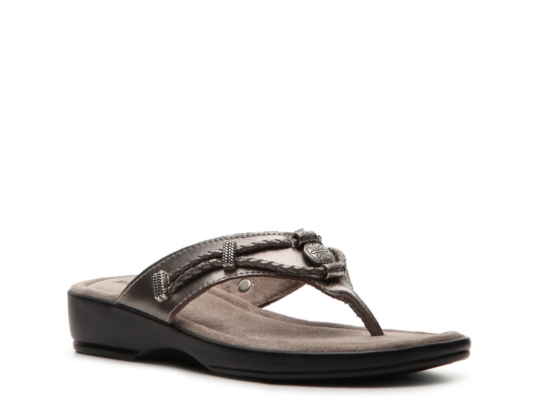 dsw silver heel sandals
