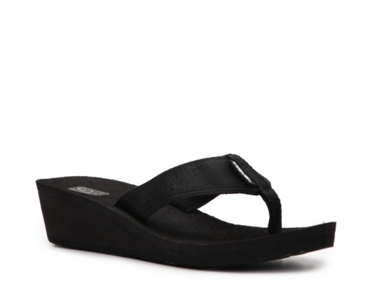 teva new mandalyn wedge flip flop