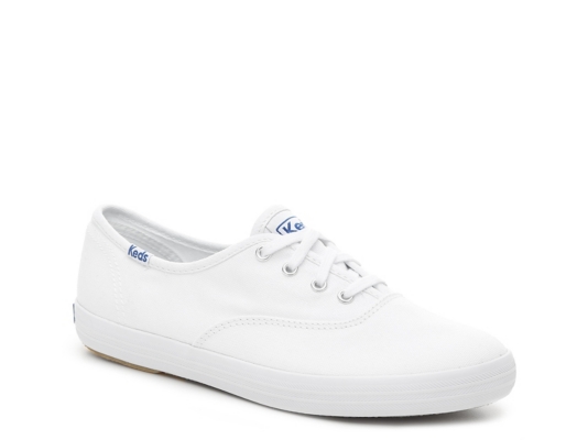 keds white slip on shoes