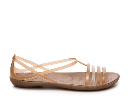 Crocs Isabella Metallic Jelly Sandal Women's Shoes | DSW
