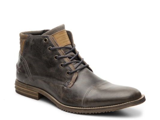 dsw brown lace up boots