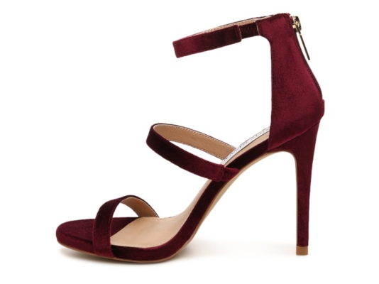 Steve Madden Feelya Velvet Sandal Women's Shoes | DSW